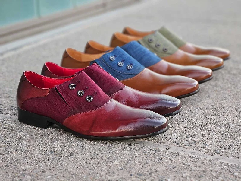 Plush Cushion Shoes Button-up Slip-on Loafer