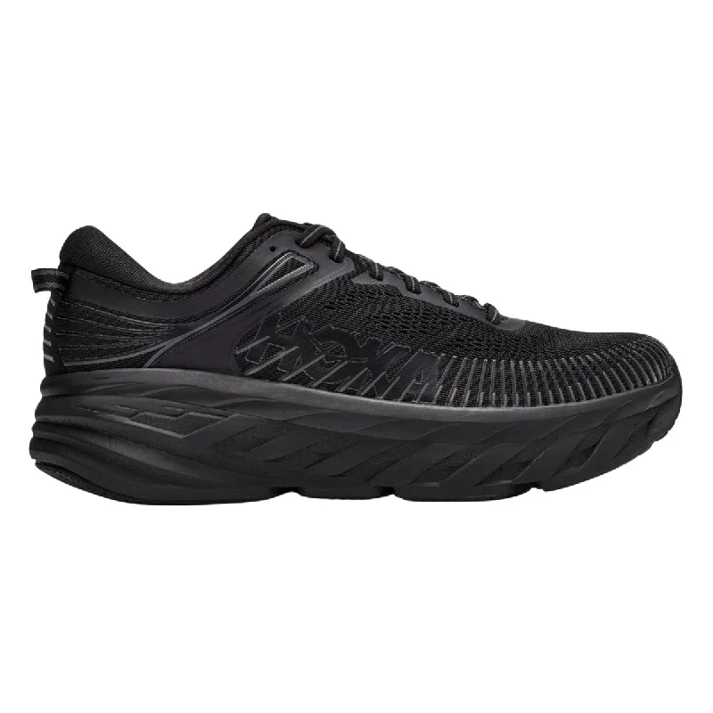 Soft Insole Sneakers Hoka One One Men's Bondi 7 Black/Black