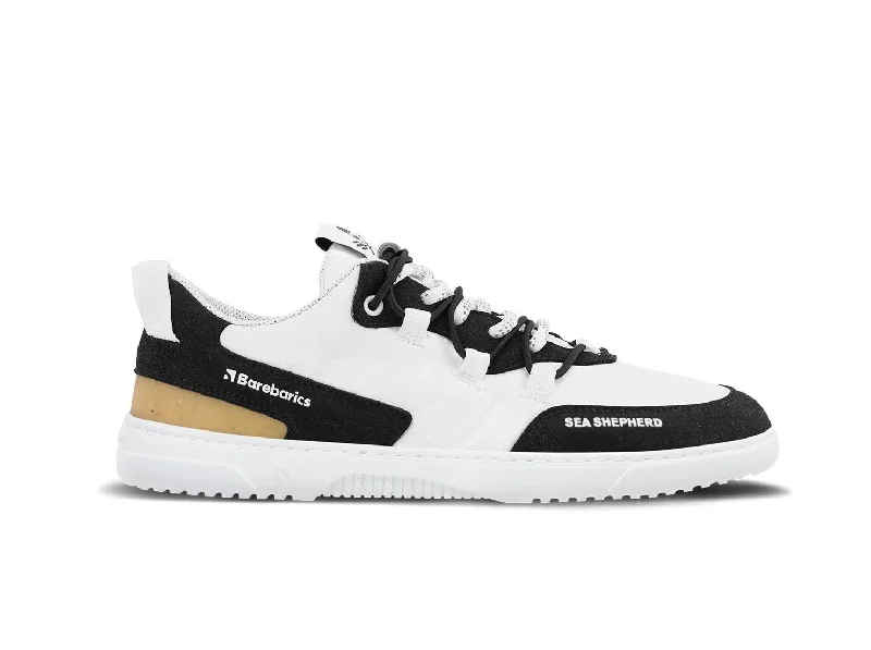 Ultimate Comfort Shoes Barefoot Sneakers Barebarics Revive X Sea Shepherd - Orca