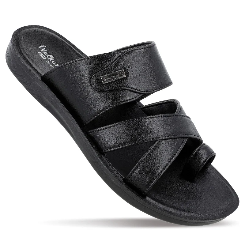 Everyday Comfort Shoes Men's Daily Wear and Office Sandals - WE1326 Black