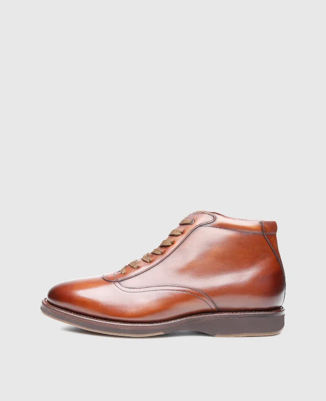 Cushion Insole Shoes No. 971 - Nut brown