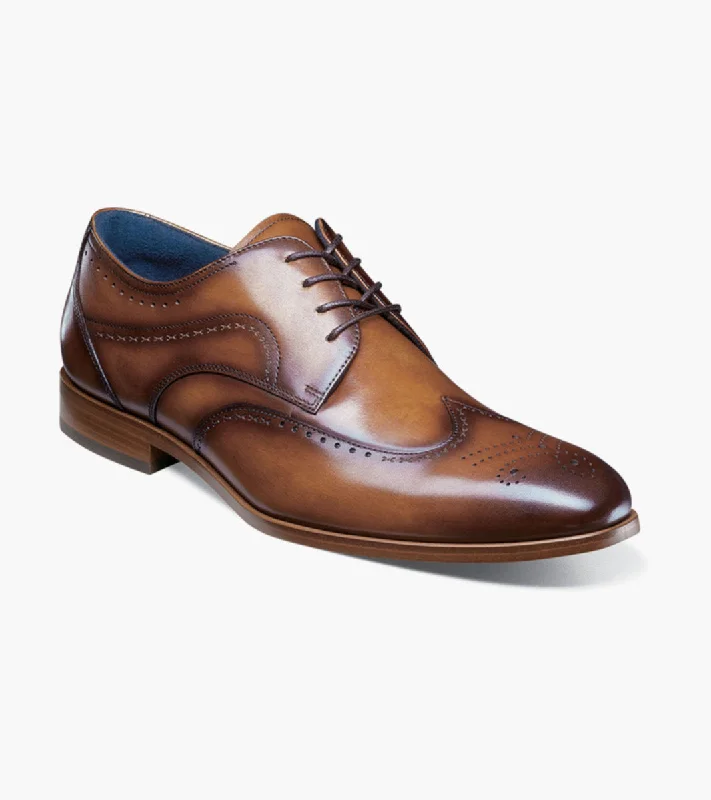 Quick-Dry Sneakers Stacy Adams BRAYDEN  Wingtip Oxford - Tan