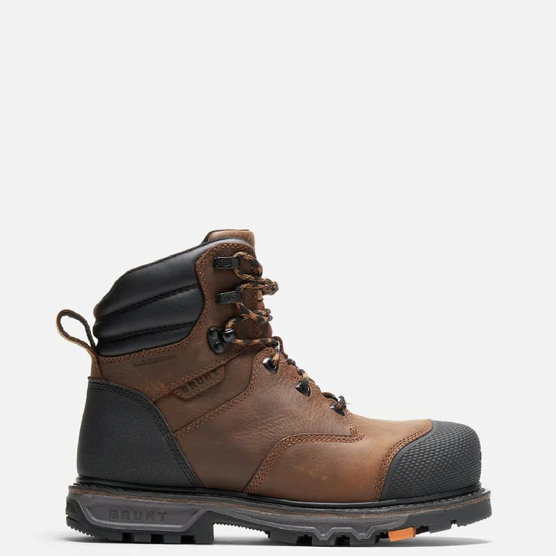 Quick-Dry Sneakers BRUNT Men's The Mulder Welted 6" Waterproof EH Comp Toe Boot