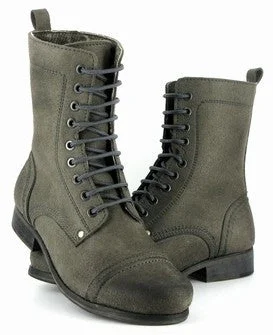 Travel Comfort Shoes Vintage Boot in Grey from Vegetarian Shoes