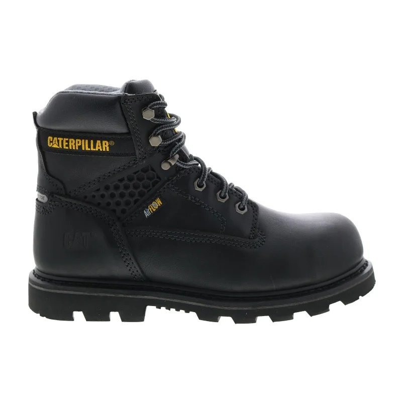 All-Day Comfort Sneakers Caterpillar Structure Cool Composite Toe P91343 Mens Black Wide Work Boots