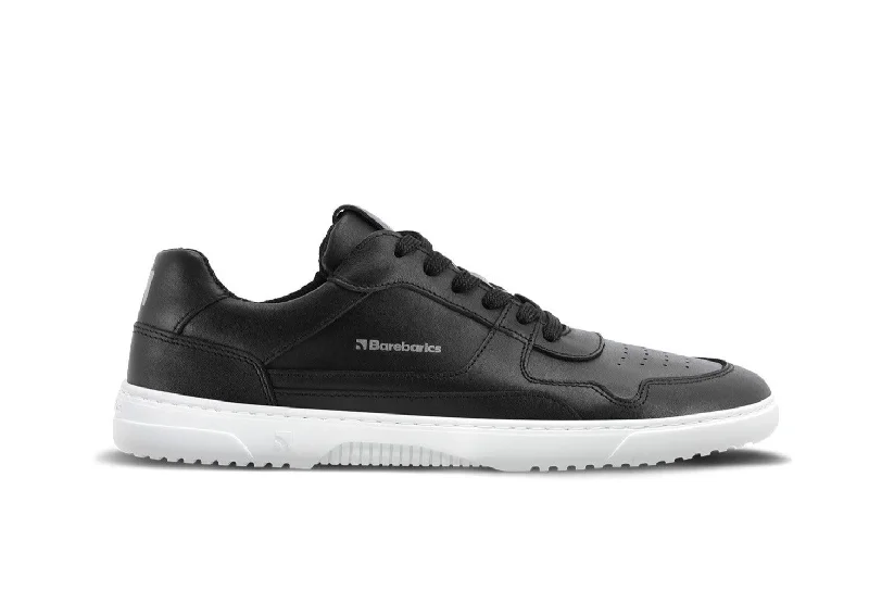 All-Season Sneakers Barefoot Sneakers Barebarics Zing - Black & White - Leather CLEARANCE All-Season Sneakers Barefoot Sneakers Barebarics Zing - Black & White - Leather CLEARANCE
