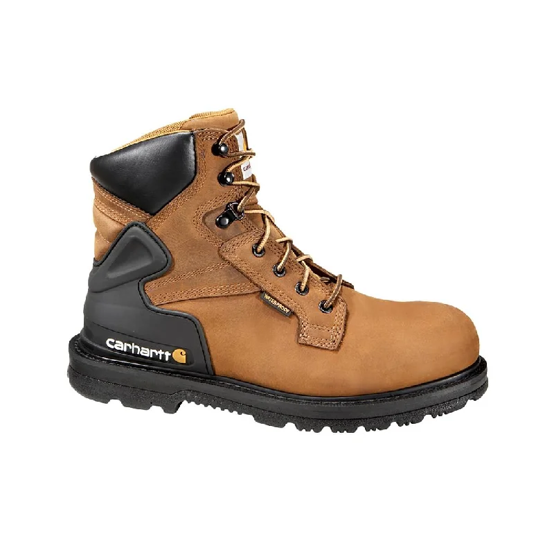 Urban Casual Sneakers 6" Heritage Waterproof Steel Toe Work Boot Brown