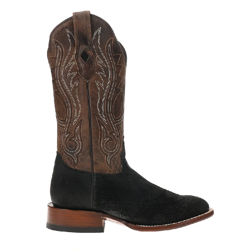 Anti-Fatigue Shoes River Horse Round Toe Cowboy Boots
