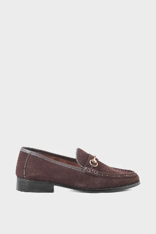 Budget Running Shoes Men Formal Loafers MF7000-Brown