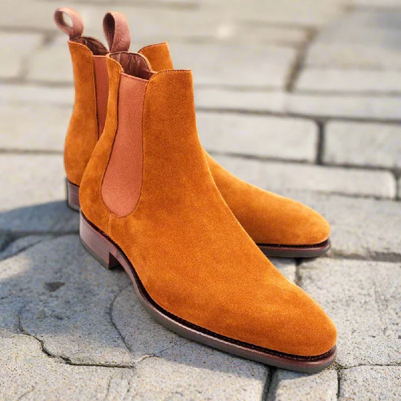 Lightweight Sport Shoes Alan Tan Suede Chelsea Boot