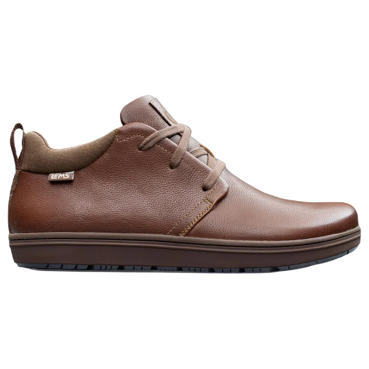 Elegant Everyday Shoes Lems Chukka Grip Leather Chestnut