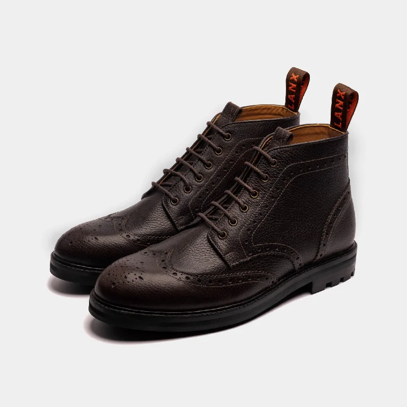 Trendy Loafers BAYLEY // PLUM GRAINED