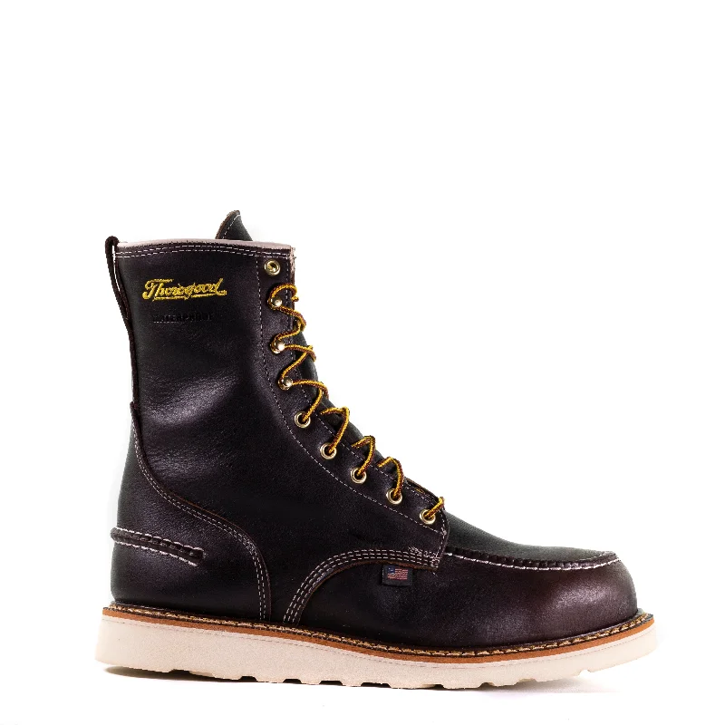 Plush Walking Shoes Thorogood Men's 1957 Series MAXWear Wedge Moc-Toe Waterproof 8³ Steel Toe Work Boot