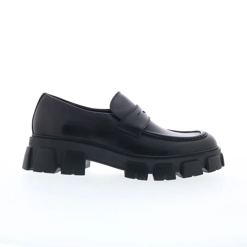 Cozy Everyday Shoes Steve Madden Centro CENT03M1 Mens Black Loafers & Slip Ons Penny Shoes