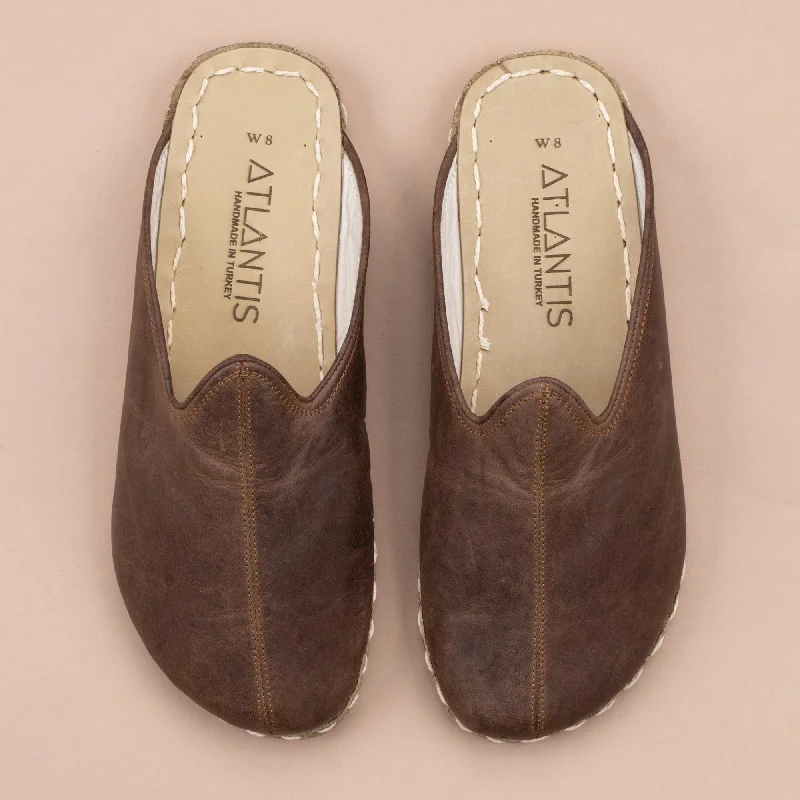 Flexible Sole Sneakers Men's Coffee Barefoot Slippers