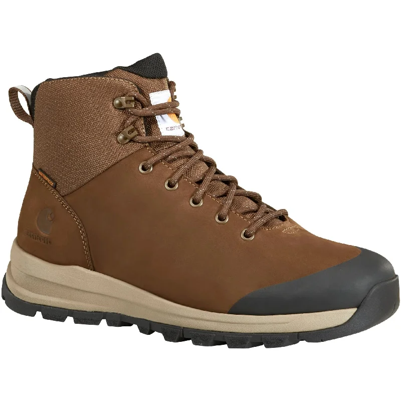 Premium Comfort Shoes Carhartt Men's 5" WP Soft Toe Hiking Boot - Dark Brown - FH5020-M