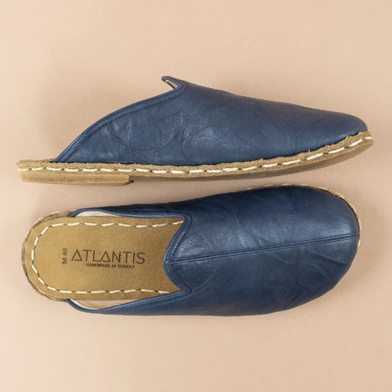 Ultra-Stylish Shoes Men's Navy Barefoot Slippers