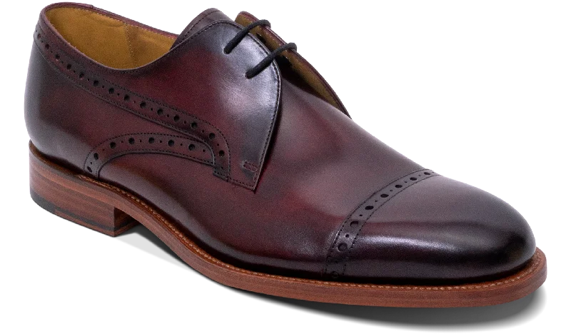 Ultra-Soft Sneakers Wye - Hand Brushed Burgundy