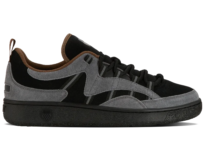 Modern Street Sneakers 04313-001-M | SLAMM 99 SDE | BLACK/BLACK