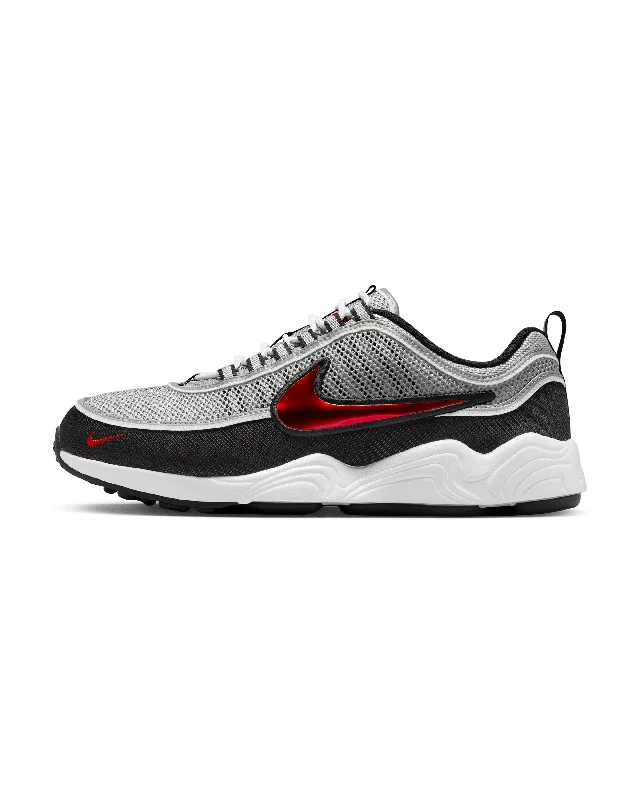 Soft Mesh Sneakers Air Zoom Spiridon SP - Metallic Silver / Sports Red