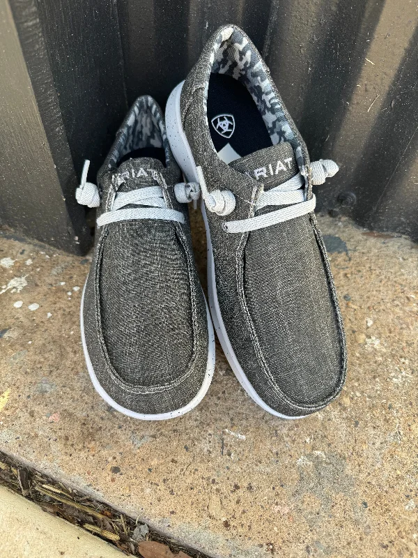 Cozy Everyday Shoes MNS Hilo- Grey Noir