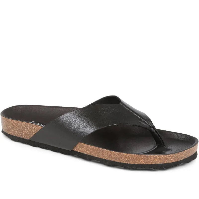 Urban Casual Sneakers Wood Lane Leather Toe Posts - WOODLANE / 323 927