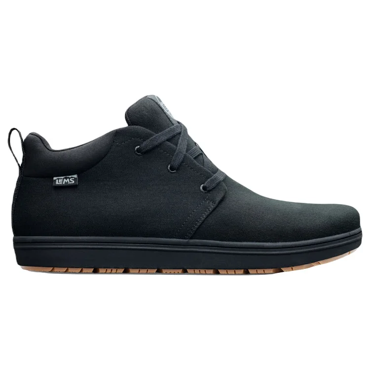 Ultra-Stylish Shoes Lems Chukka Grip Canvas Blackout