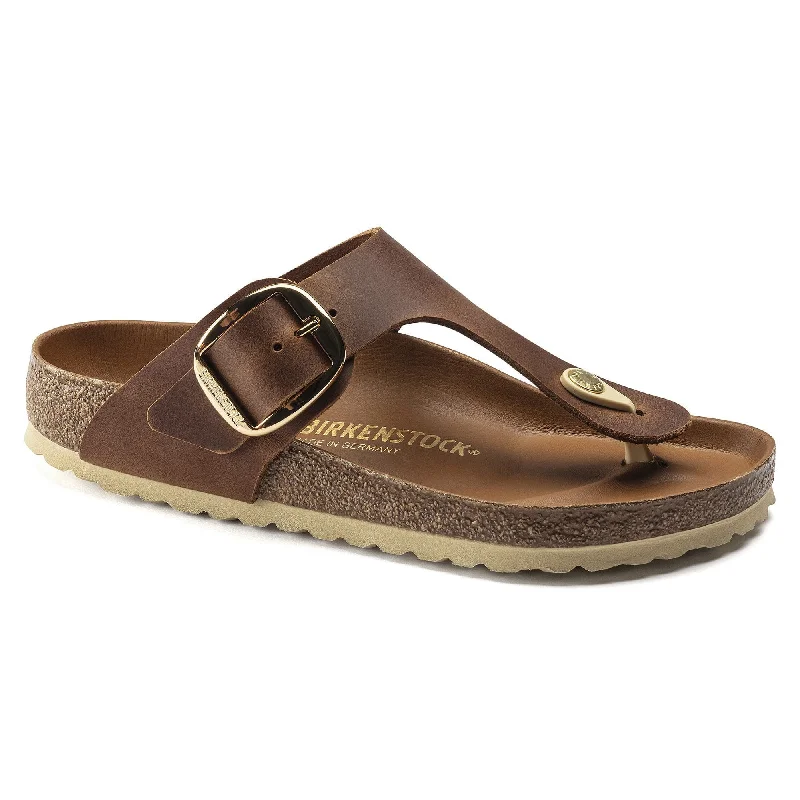 Shockproof Shoes Gizeh Big Buckle Leather