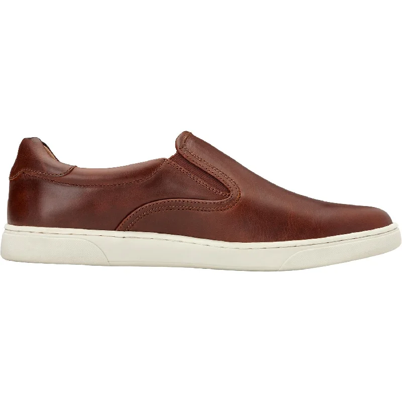 Lightweight Everyday Shoes Men's Vionic Brody Dark Brown Leather