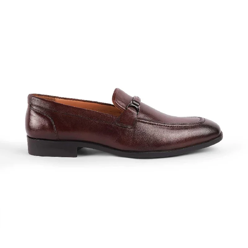 Slip-On Sneakers Tresmode Rofel Brown Men's Leather Loafers