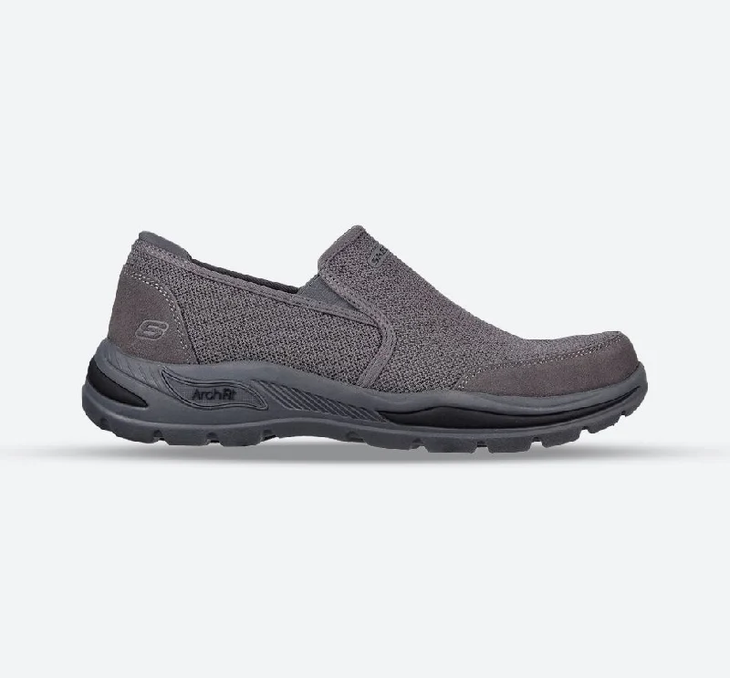 Breathable Sport Sneakers Men's Wide Fit Skechers Motley Ratel 204509 Arch Fit Trainers