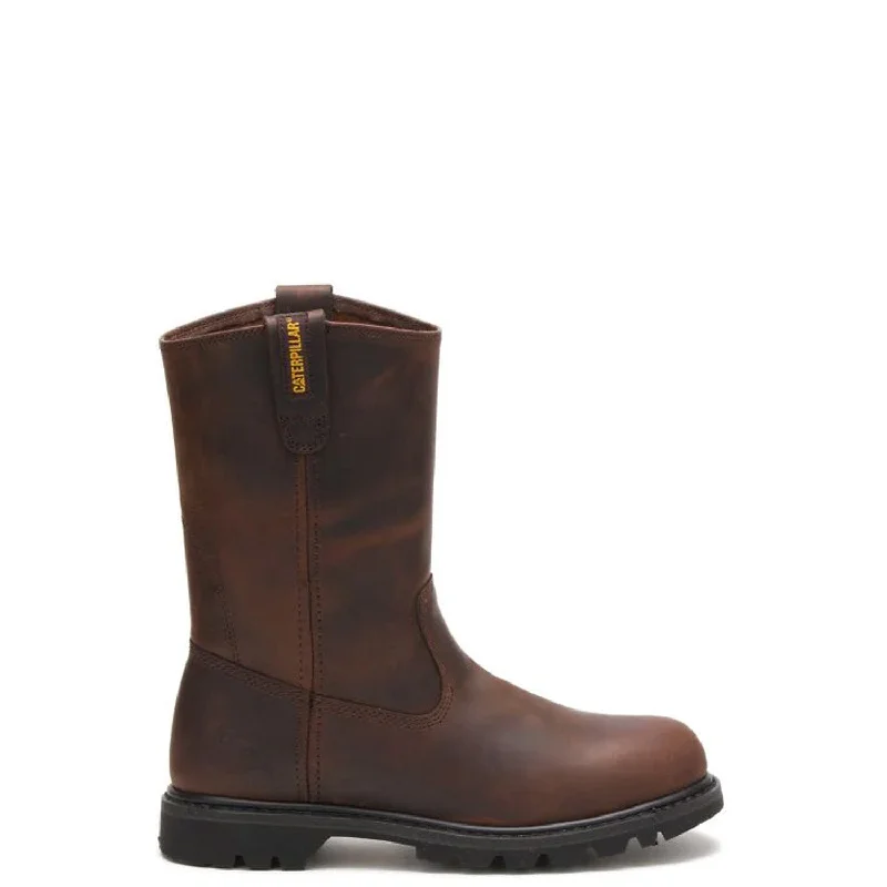 Ergonomic Sneakers CAT Men's Revolver Pull-on Work Boot