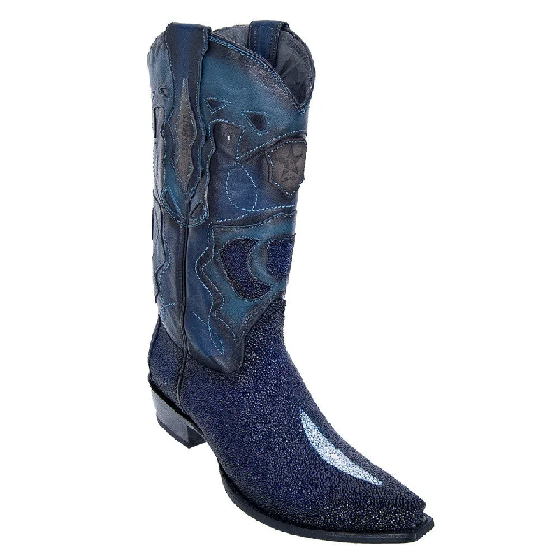 Ultra-Lightweight Sneakers Blue Stingray Boots
