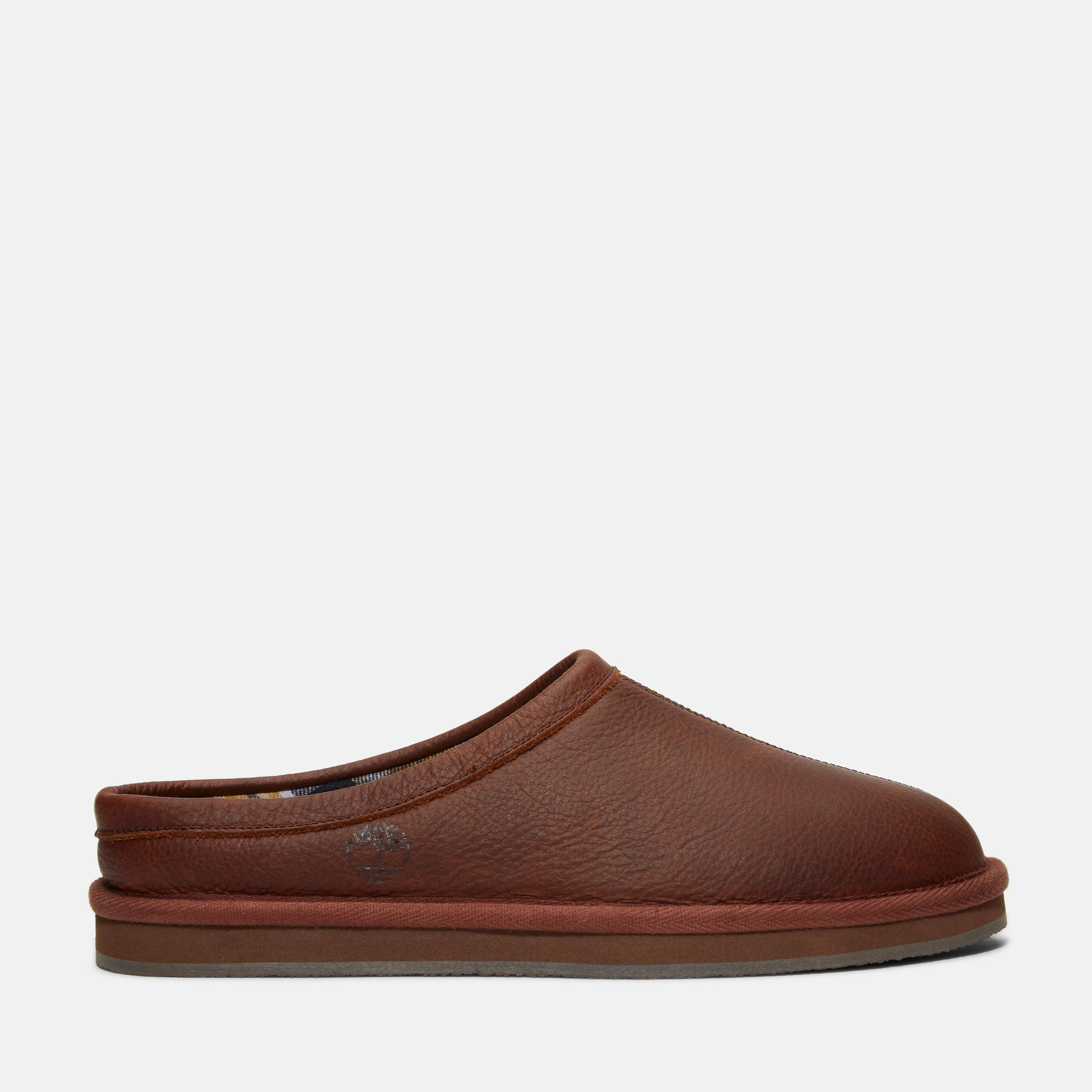 Durable Walking Shoes Men's Pine Hill Flannel-Lined Clog Slipper