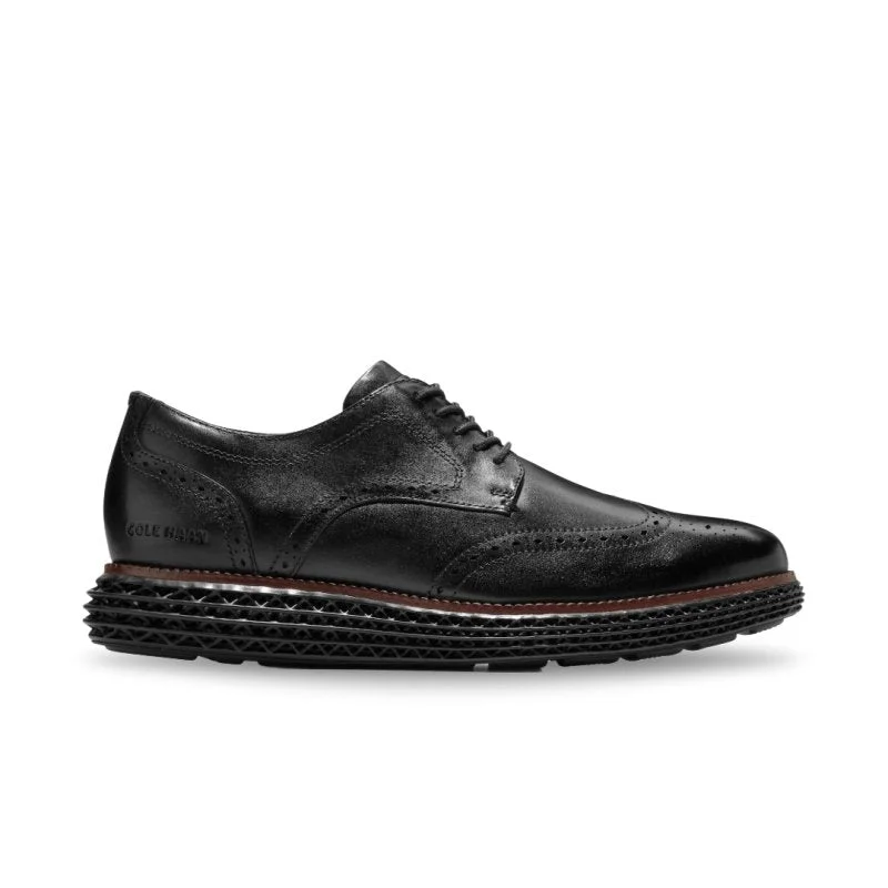 Durable Walking Shoes Cole Haan Men's OriginalGrand 2.0 Wingtip - Black