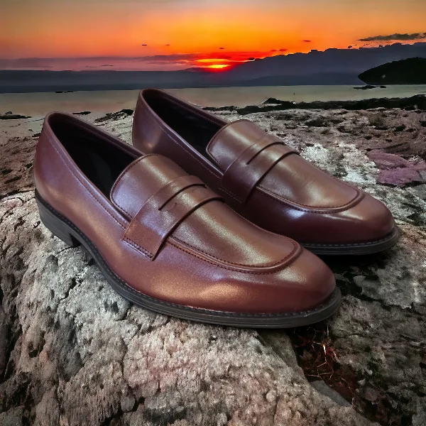 Soft Sole Loafers Walker Penny Slip On Shoes