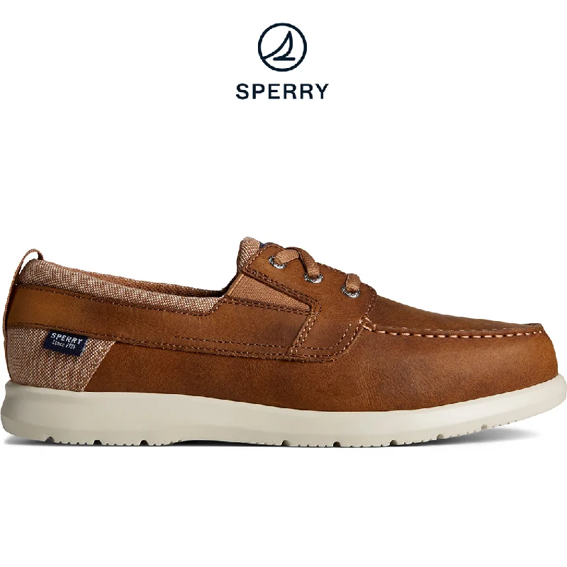 Ultra-Durable Sneakers Sperry Men's Bowrider Plushstep Leather Slip-On Boat Sneaker - Tan (STS25002) Ultra-Durable Sneakers Sperry Men's Bowrider Plushstep Leather Slip-On Boat Sneaker - Tan (STS25002)