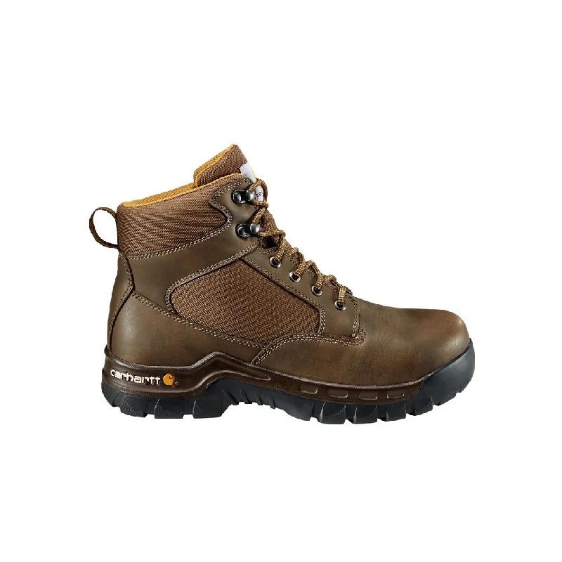 Flexible Casual Shoes 6" Rugged Flex Steel Toe Work Boot Dark Brown