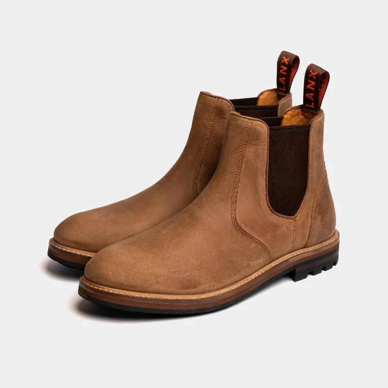 Cozy Everyday Sneakers HOGHTON // WHEAT DISTRESSED