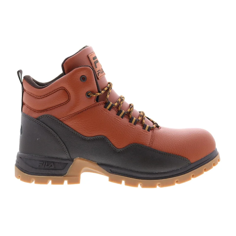 Cloud Cushion Sneakers Fila Derail Trail 1HM01375-200 Mens Brown Synthetic Hiking Boots Cloud Cushion Sneakers Fila Derail Trail 1HM01375-200 Mens Brown Synthetic Hiking Boots