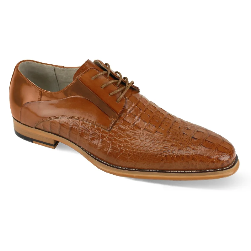 All-Purpose Sneakers GIOVANNI LEATHER SHOES-MASON-TAN