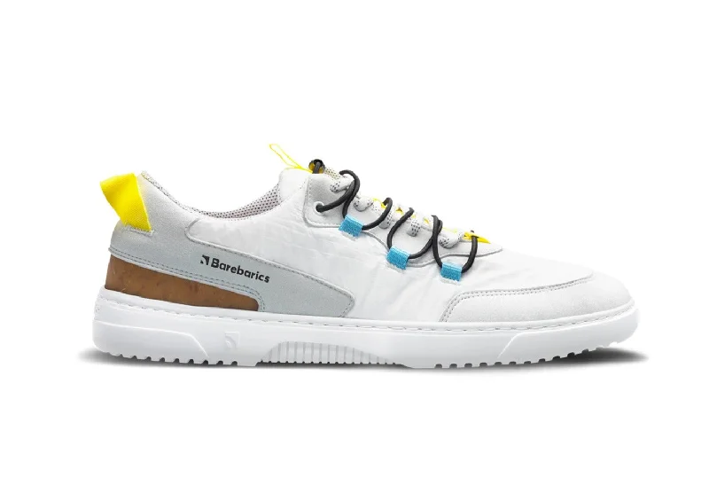 Lightweight Loafers Barefoot Sneakers Barebarics - Revive - White & Grey