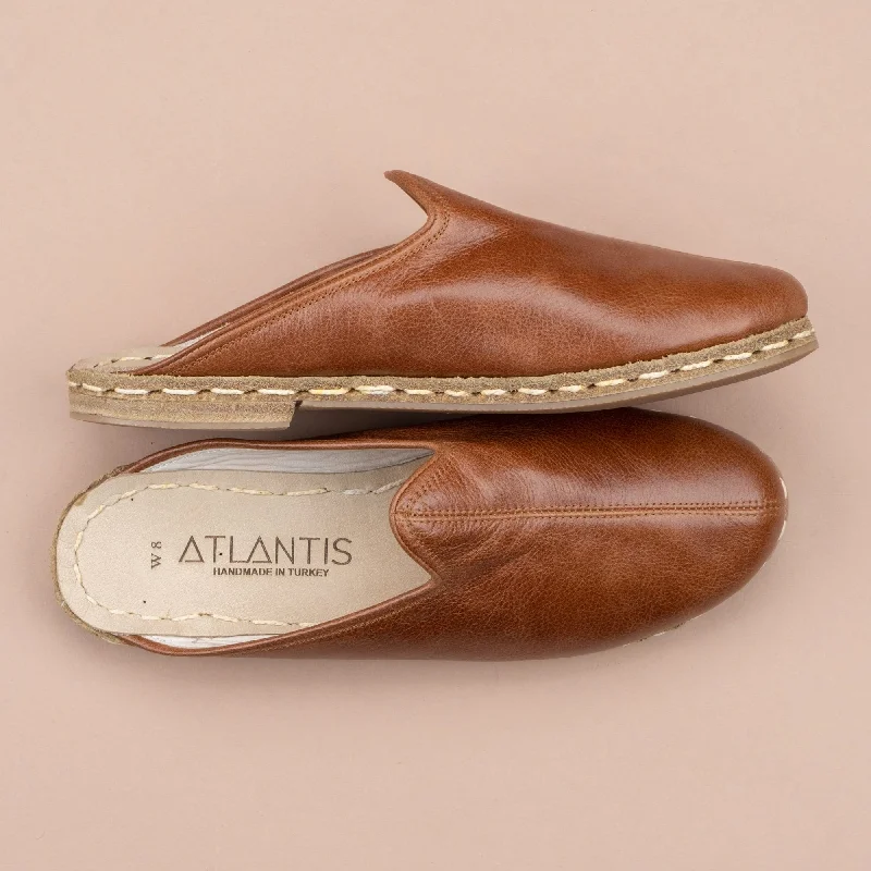 Slip-On Sneakers Men's Antique Brown Slippers