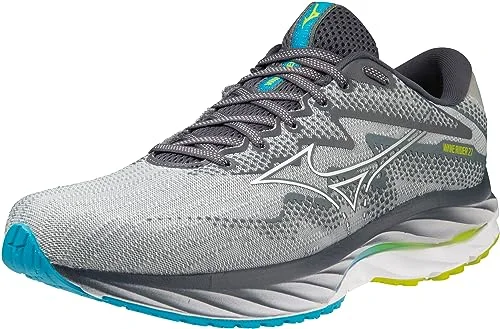 Ultra-Breathable Sneakers Mizuno Herren Running Shoes, Pblue White Bolt2neon, 42.5 EU