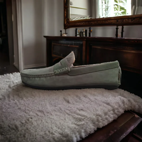 Plush Cushion Shoes Elias Nubuck Leather Loafer