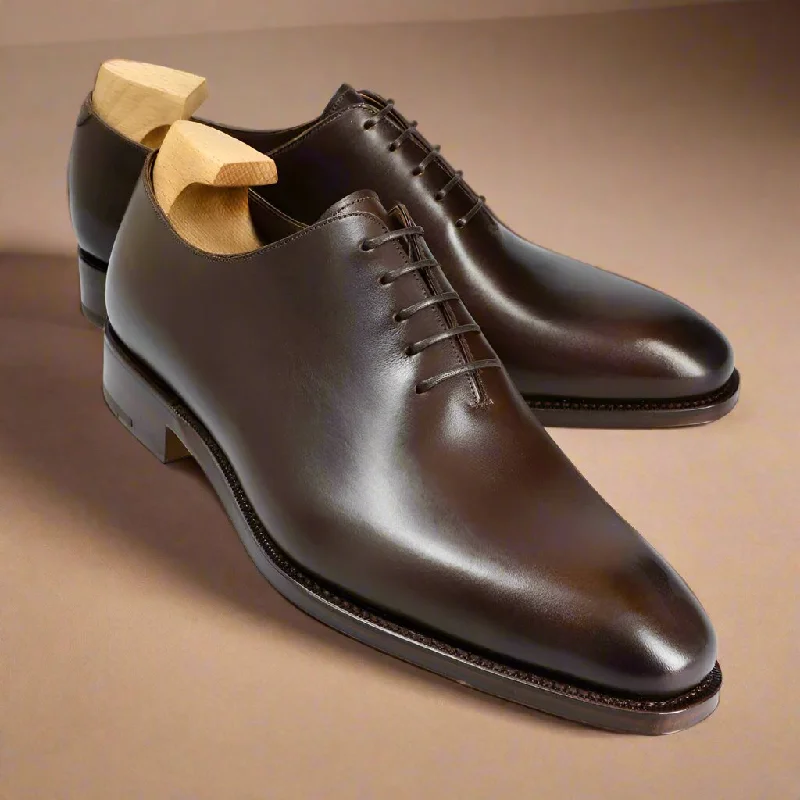 High-Quality Sneakers Alexander Dark Brown Wholecut