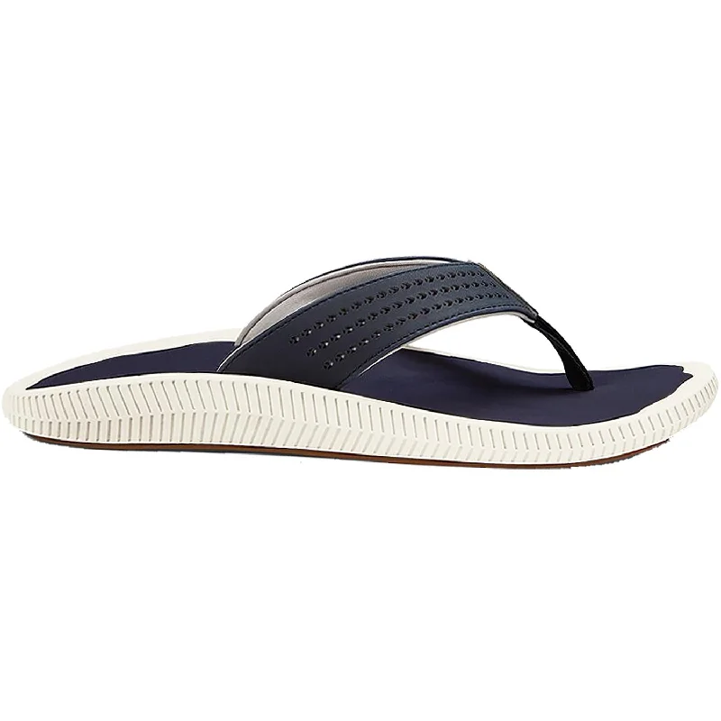 Lightweight Athletic Shoes Men's OluKai Ulele Blue Depth Synthetic