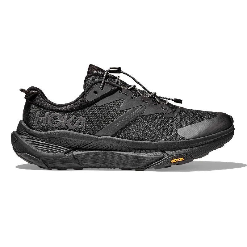 Everyday Running Shoes Hoka One One Men's Transport Black/Black