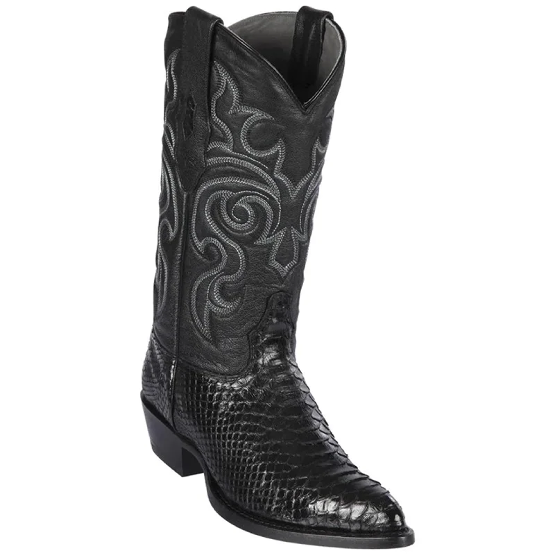 Soft Insole Sneakers Black Snakeskin Boots