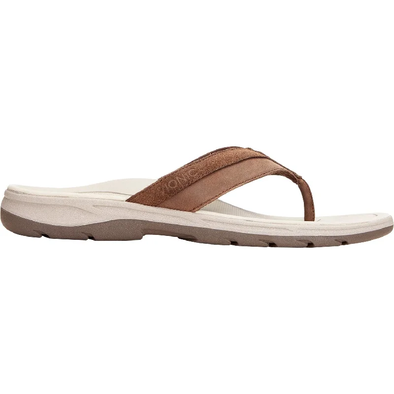 Street Running Shoes Men's Vionic Dennis Brown Leather